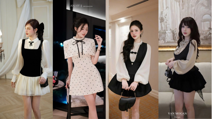 Váy dự tiệc thu đông