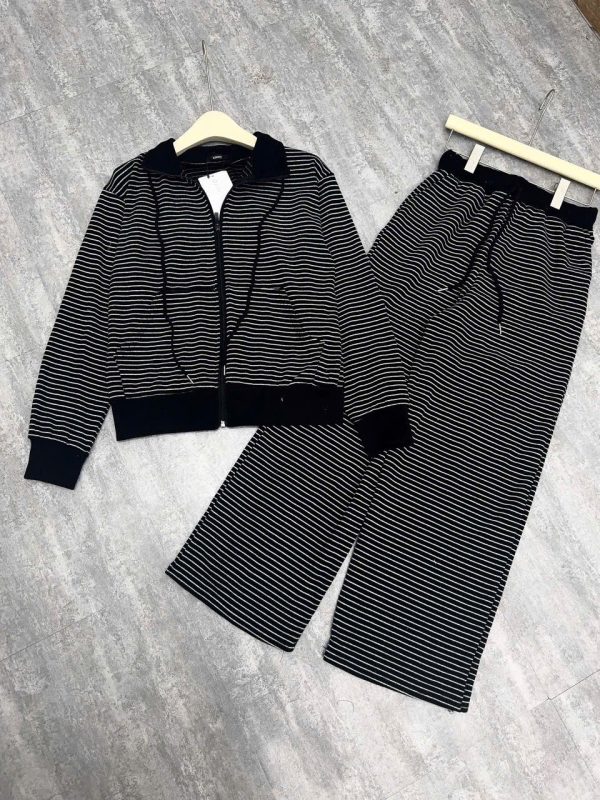 Set Bộ Đồ Nữ Khóa Kéo Dài Tay New 2025