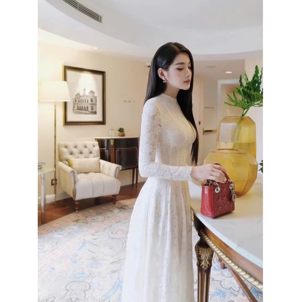 Váy Dự Tiệc Ren Hoa